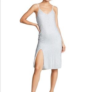 Retrofete Denisa Silver Dress Size S